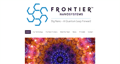 Desktop Screenshot of frontiernano.com